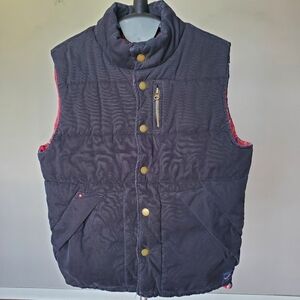 Roark Reversible Outdoor Gorpcore Quilted Snap Front Insulated Puffer Aztec Vest
